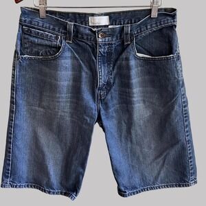 Vintage Levis Jeans Mens 33 Silvertab‎ Shorts Blue Denim